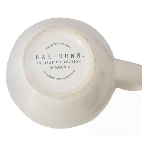 RAE DUNN by Magenta Artisan Collection Easter Egg "HUNT" Coffee Mug Cup 16oz. - Picture 6 of 7